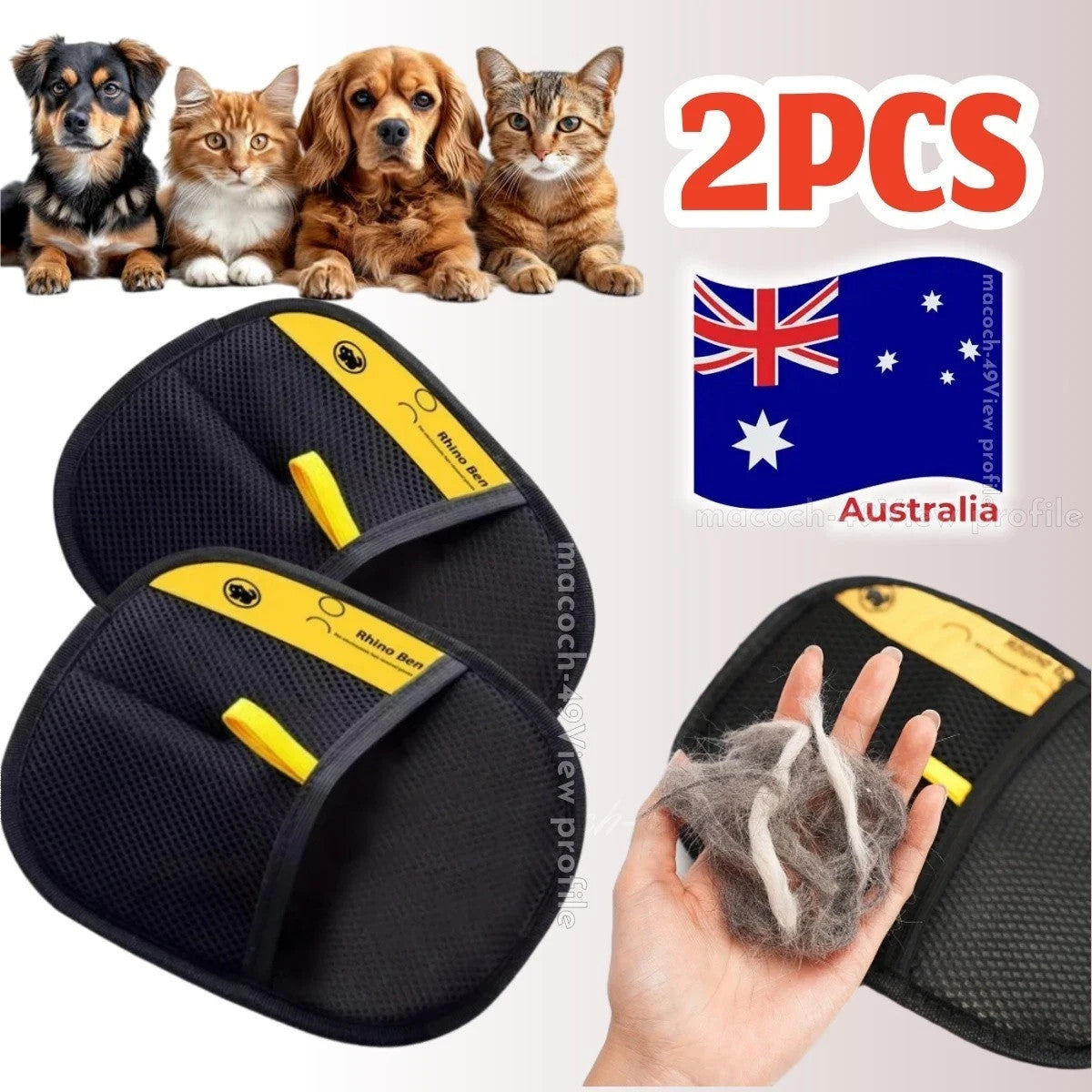Pet supplies – grooming glove