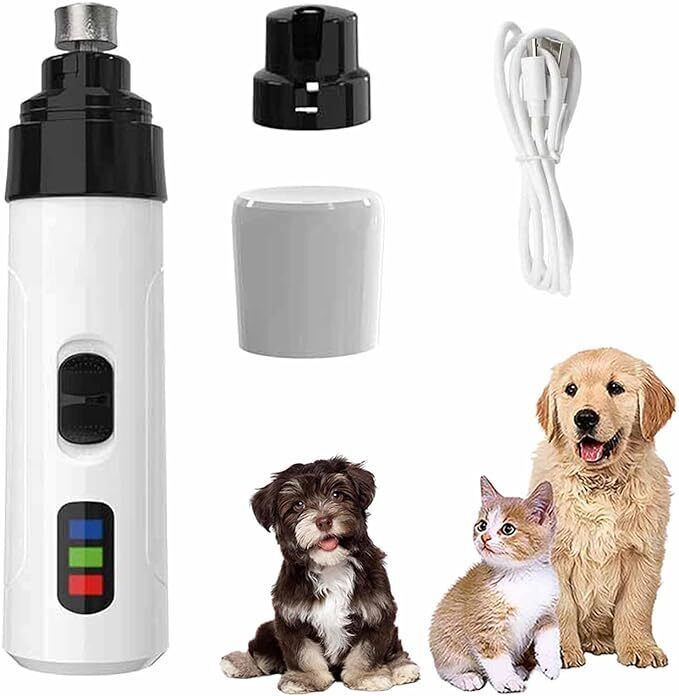 Pet nail grinder features