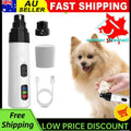 Quiet rechargeable pet nail grinder