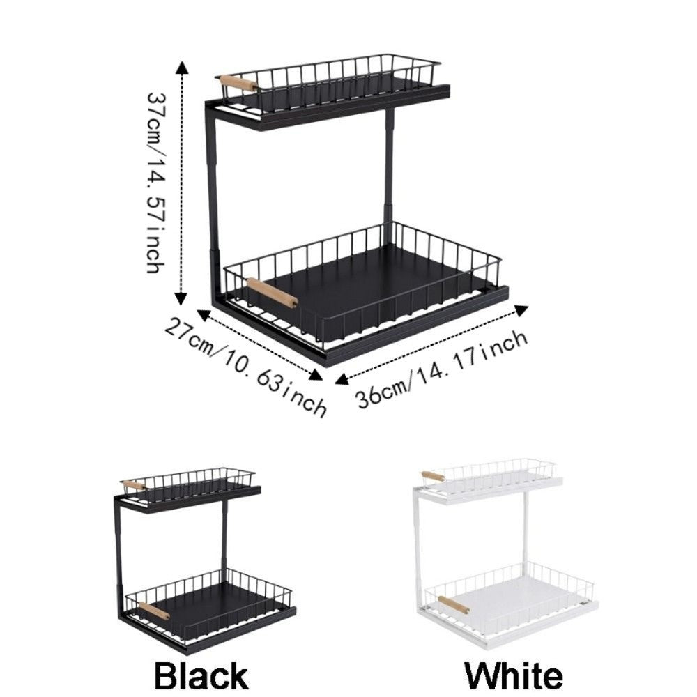 Slide-out cabinet storage shelf