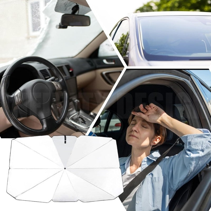 Sunshade folded